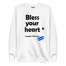 Load image into Gallery viewer, BLESS YOUR HEART - YOUNICHELY - Unisex Premium Sweatshirt
