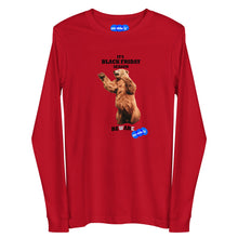 Load image into Gallery viewer, BLACK FRIDAY BEAR - YOUNICHELY - Unisex Long Sleeve Tee
